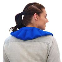 My Heating Pad Neck & Body Wrap, Microwavable Shoulder Pain Therapy - Blue