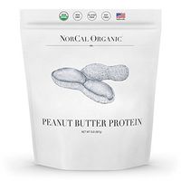 Norcal Organic Peanut Butter Powder, 2lb | 11g Protein, 100 Calories, 41 Servings | Vegan, Natural, Organic, Low Calorie, Source Organic