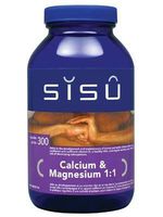 Calcium Citrate 100mg +Magnesium Oxide 100mg +D100iu (300Capsules) Brand: Sisu