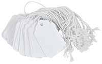 Merangue 50 Pack 1-3/4" x 1-3/32" String Tags (1024-7311-00-000)