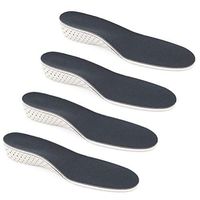 SUPVOX 2 Pairs 4cm Height Increase Insole Invisible Shoe Lifts Shoe Elevator Inserts for Men Women