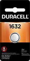 Duracell - 1632 3V Lithium Coin Battery - long lasting battery - 1 count