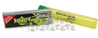 Juicy Jay's 1 1/4 Superfine Rolling Papers - Greenleaf Flavored - 12 Packs with RPD Kewltube