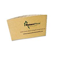 Naturehouse Hot Cup Sleeves, Fits 8-Oz Cups, 50/Pack