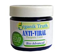Organik Truth - Anti-Viral Cream | Hemp 250 mg | BIO-Advance Therapy | Cold Sores | Fever Blisters | Shingles | Rash | Fast Acting