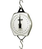 Salter Brecknell 235-6S-22/10 Dual-Marked Mechanical Hanging Scale, 22 lb Capacity, 2oz Increments, Corrosion Resistant