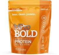BiPro Bold Whey Protein Powder Protein Isolate + Milk Protein Isolate, Unflavored, 2 Pound
