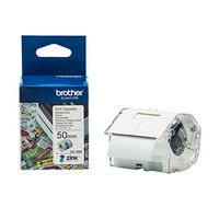 Brother CZ-1005 Zero-Ink Roll Cassette, Continuous Length, 50 mm (W) x 5 m (L), Brother Genuine Supplies, White