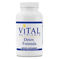 Vital Nutrients - Detox Formula - Specially Designed Formula for Liver and Detoxification Support - 120 Capsules per Bottle