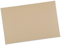Rolyan Splinting Material Sheets, Ezeform, Beige, 1/8" x 18" x 24", 1% Perforated, 4 Sheets