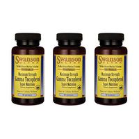 Swanson Maximum-Strength Gamma Tocopherol 30 Sgels 3 Pack