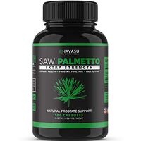 Havasu Nutrition Saw Palmetto Supplement for Prostate Health - Supports Those with Frequent Urination - Supports DHT Blocker and Hair Loss Prevention - Gluten Free, Non-GMO, 100 Caps