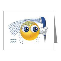 Note Cards (20 Pack) SmileyFace Zodiac Aquarius
