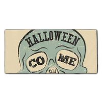 11.8x27.5"" Dish Cloth Wash Cloth Typographic Retro Grunge Halloween Face Cleaning Rags Guest Hand Towels