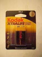 Kodak K9V Xtralife 9 volt Alkaline Battery