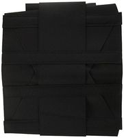 Bilt-Rite Mastex Health 10 Inch Criss-Cross Support with Straps, Black, Small