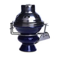 XZYP Arabian Hookah Accessories Ceramic Head Smoke Pot Hookah Bowl,Blue