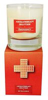 Aromatherapy Solution 8 Oz Pure Eco-Soy Wax Candle with Natural Essence of Basil Lemon and Grapefruit, Emergency