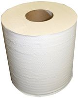 Berk Wiper CPRT-7200-ECONO Center-Pull Sanitary Paper 2-Ply Towel, 9" Length x 7-1/2" Width, White (Case of 6 Rolls)