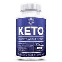 Keto BHB Diet Pills - Burn Fat - Carb Blocker - Keto Weight Loss Supplement - Ketogenic Fat Burner - Ketosis Supplement - 1 Month Supply.