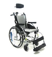 Karman Healthcare 27 Pounds S-105 Silver Fixed Footrest with Headrest