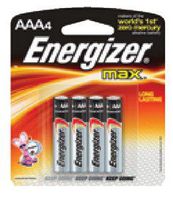 Boating Accessories New Energizer Alkaline Batteries eveready Battery E92bp4 AAA Card 4