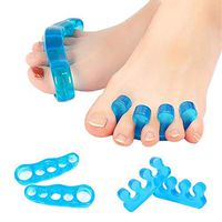Gel Toe Stretcher & Toe Separators hammer toe loops, relaxing toes bunion relief