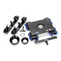 DanaDolly Universal 150mm Kit, Includes 2x Universal Track Ends, Center Support, 1-100mm Ball Adapter, 1-150mm Ball Adapter, 3" Washer and T-Tool