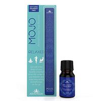 ARAVINDA MOJO Relaxed Aromatherapy Slap Bracelet Diffuser with 100% Natural Relaxing Essential Oil Blend – Therapeutic Grade Aromatherapy Oils to Promote Relaxation, Calmness & Tranquility – Blue…