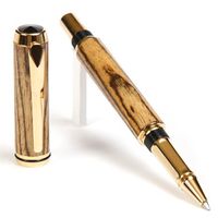 Baron Rollerball Pen - TN Gold - Zebrawood
