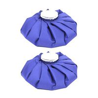 LIOOBO Ice Bag - Hot and Cold Reusable Ice Bags for Injuries(2pcs 11 Inch Blue)