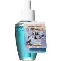 Bath and Body Works Wallflowers Home Fragrance Refill 0.8 Fluid Ounce [2018 Edition] (Blue Winter Sky)