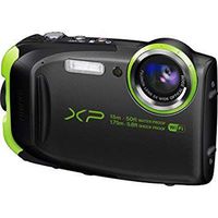 Fujifilm FinePix XP80 Waterproof Digital Camera with 2.7-Inch LCD (Graphite Black) (International Model) No Warranty