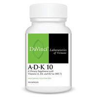 Davinci Labs ADK 10 90 Cap Vitamin A D3 and K2 (MK-7) Vegetarian