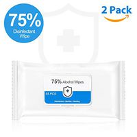 Detergent Wipes（110 PCS，2 Pack），75% Solvent Content Clean Wipes (8"x6")，Can be Used Indoors, Offices, Schools and Other Public Places - Wipes delivery time is 15 Working Days.