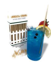 sWHEATie Straws |100% Natural Wheat Hay Straws for Drinking | Tall 100 Natural Eco Friendly Biodegradable, Disposable, Safer than Reusable, for Cocktails and Bars