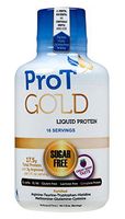 ProT GOLD Berry Sugar Free Liquid Protein Shot - 16oz Anti Aging. Proven to Boost Immunity. Formula Trusted by 3,500+ Medical Facilities for Complete Protein Nutrition and Proven 2X Faster Healing