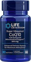 Life Extension Super Ubiquinol Coq10 With Enhanced Mitochondrial Support 100 Mg, 30 Count