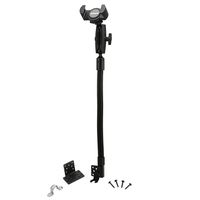 Arkon RoadVise Seat Rail Car Mount for iPhone Xs Max XS XR X 8 Note 9 8 Galaxy S10 S9 Retail Black