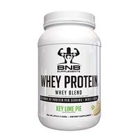 BNB 100% Whey Protein - Key Lime Pie Flavor- 21g of Protein per Serving - 30 Servings - Mixes Easily - Delicious Protein Recovery Shake - by BNB Supplements