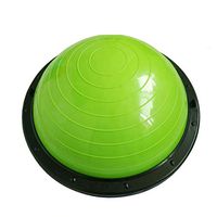 Lana Yoga Balance Ball, Bola Pilates Balance Hemisphere Gym Exercise Fitness Trainer Explosion Ball (Color : D)