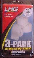 LHG Sports Inc. Athletic Tape (3 Rolls)