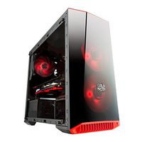 Centaurus Scorpius - Intel Coffee Lake i5 8400 3.8GHz Six Core, 8GB RAM DDR4, Nvidia GTX 1050 Ti 4GB, 120GB SSD + 2TB HDD, Windows 10, WiFi, Tempered Glass, Red LED