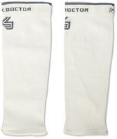 Shock Doctor SVR Recovery Compression Calf Sleeve, White, Adult-Large