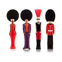 fun cup washing sponge glass bottle brush kitchen cleaning PVC handle 4 design (Disco)