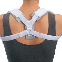 Dj Orthopedics, Llc - Procare Contoured Clavicle Splint, White, X-Large