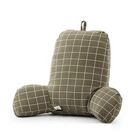 SPLY DTEM Hand-Tear Cotton Reading Pillow - Soft Breathable Cover, Perfect Support, Superior Comfort - The Best Bedding Reading Pillow of The Year.