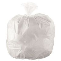 JAGRW4046X - Jaguar Plastics RW4046X White .9 Mil quot;Cubquot; Roll Can Liners, 40-45 Gallons