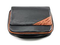 Skyway Remington Leather 4 Pipe Tobacco Pouch Case with Carry Strap