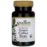 Swanson Full Spectrum Green Coffee Bean 400 Milligrams 60 Capsules